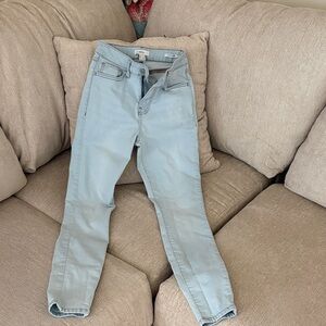 Light Blue Women's Stretch Skinny Jeans NWOT -Size Small Petite